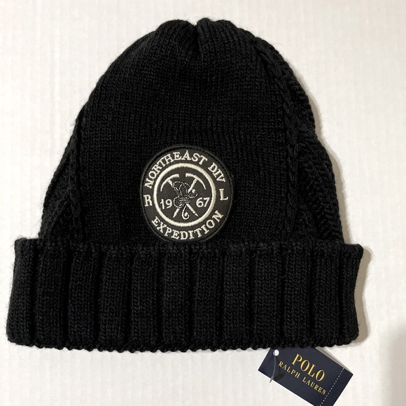 Polo Ralph Lauren Other - Polo by Ralph Lauren 1967 expedition Beanie black